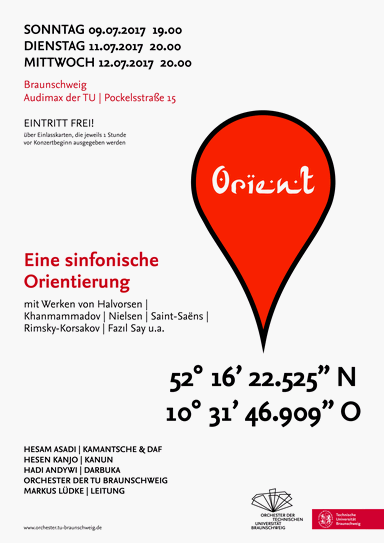 Bild Konzertplakat Orient